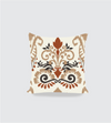 Beige Earthy Ikat Design