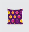 Indian Home Festive Cushion Cover| Purple Diwali Cushion Cover