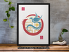 Dragon and Phoenix Artwork for Feng Shui