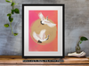 Soaring Japanese Crane Auspicious Symbol | Gift for Students and Academicians