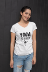 Yoga Se Hi Hoga Tshirt | Gym Tshirt V Neck